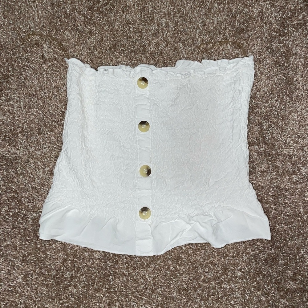 white tube top